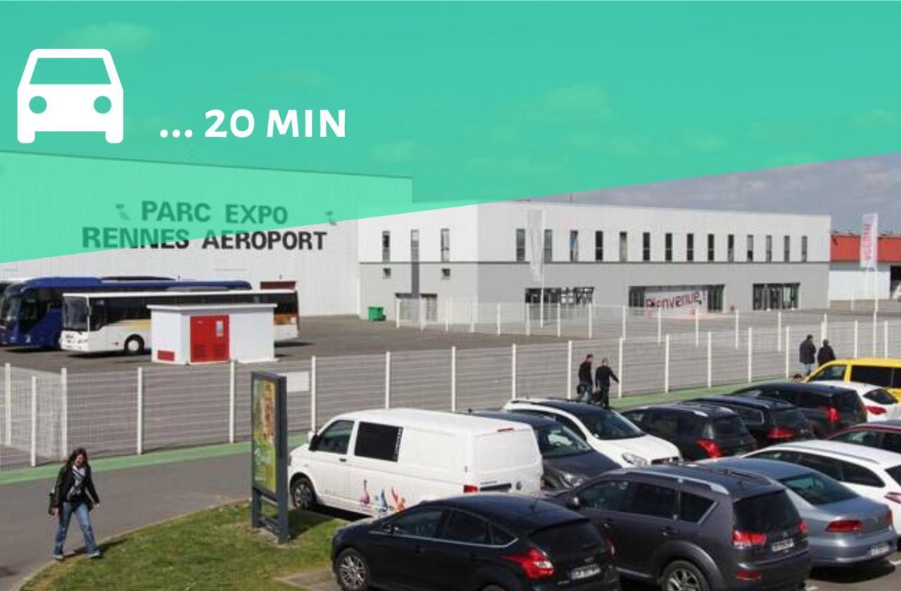 Appartement T2 - Proche Gare - Bord de Vilaine Rennes Extérieur photo